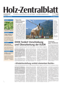 Holz Zentralblatt 22.8.25