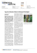 Simmental Zeitung 4.9.25